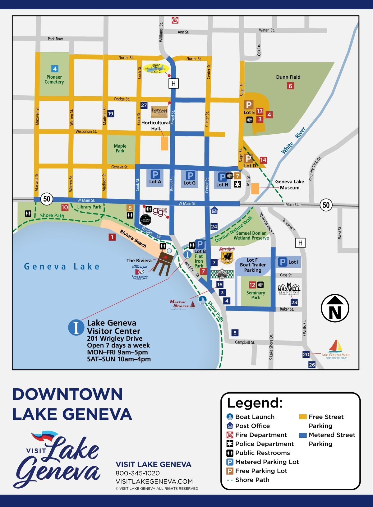 Map Of Geneva On The Lake - Genevaohio.com