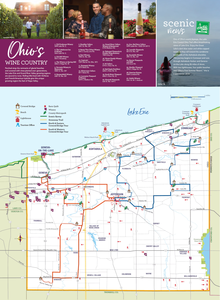 geneva ohio wineries map